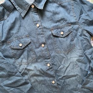 Long Sleeve Denim Shirt